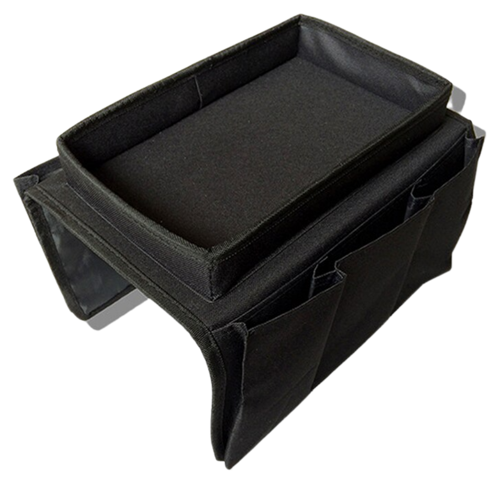 Hængende opbevaringstaske til sofaarmlænet