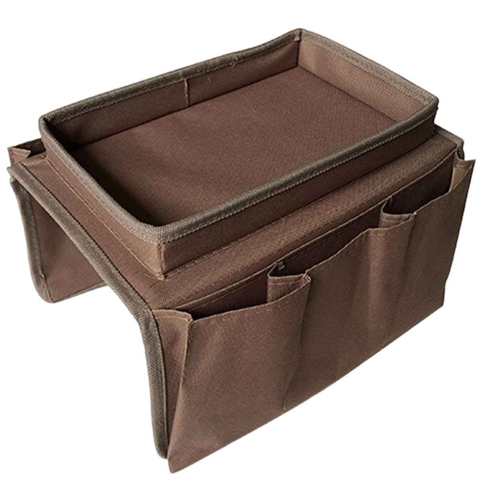 Hængende opbevaringstaske til sofaarmlænet - Ozerty