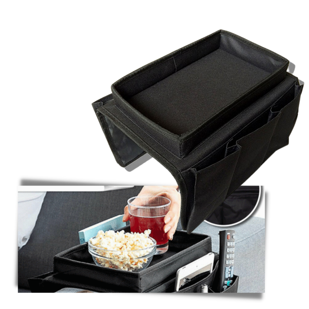 Hængende opbevaringstaske til sofaarmlænet - Ozerty