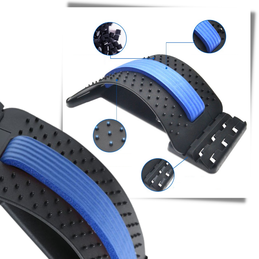 Rygstræk og massageapparat - Ozerty