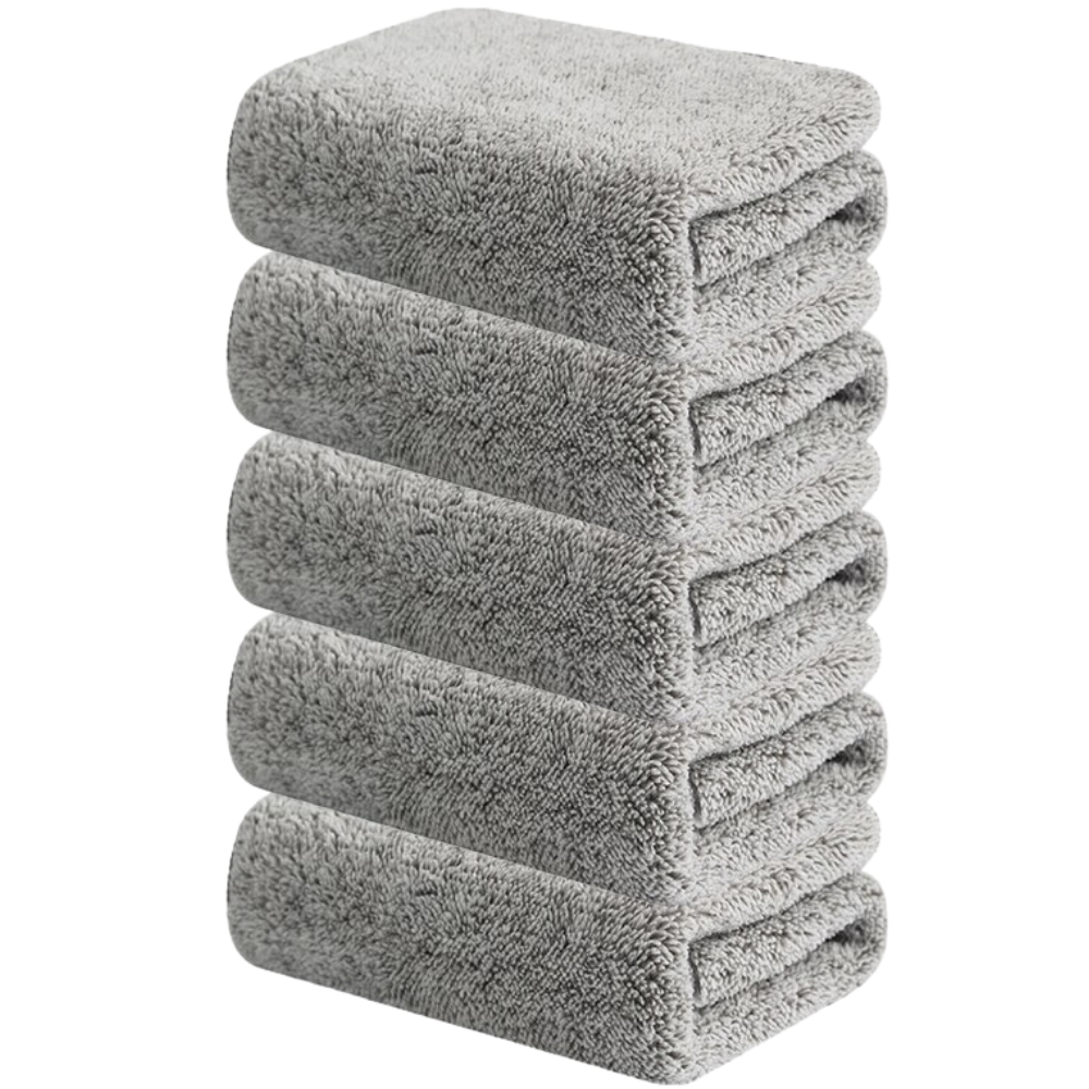 Absorberende mikrofiber-bambus vaskeklude - Ozerty