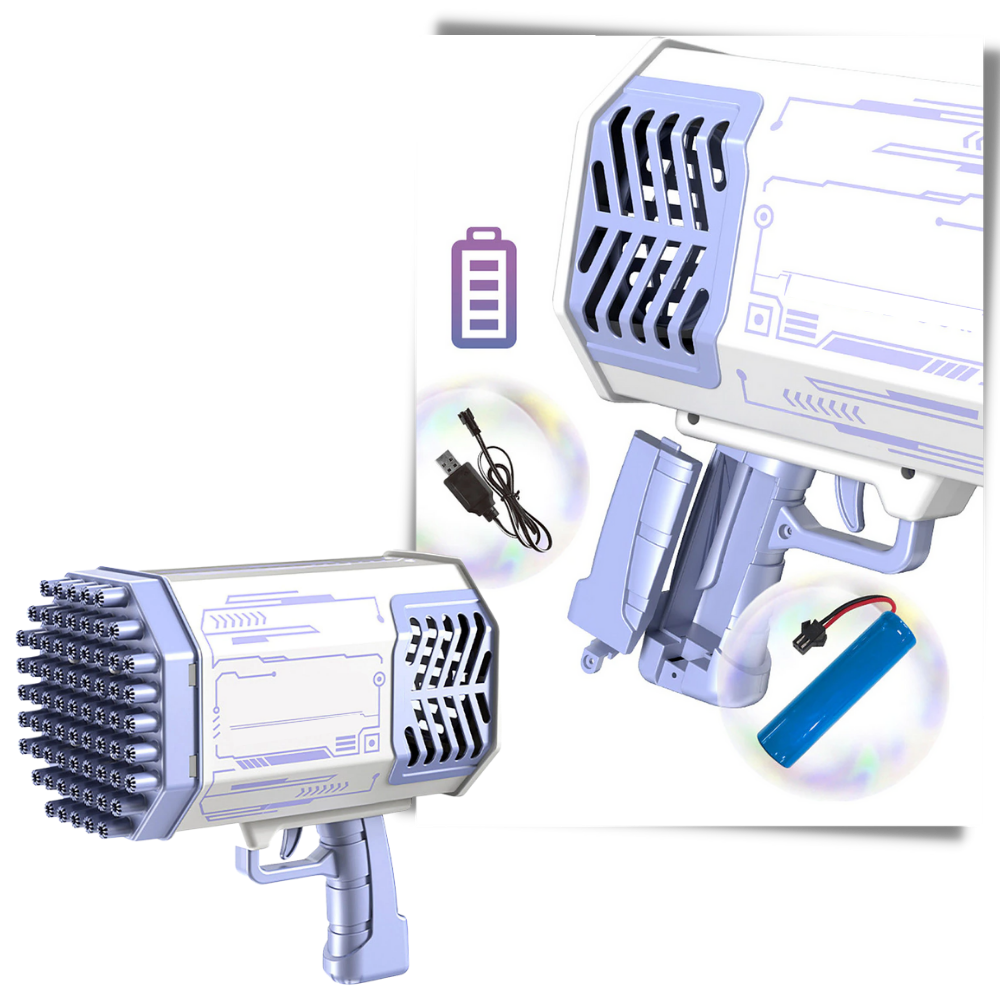 69-Hul bazooka bobleblæser - Ozerty