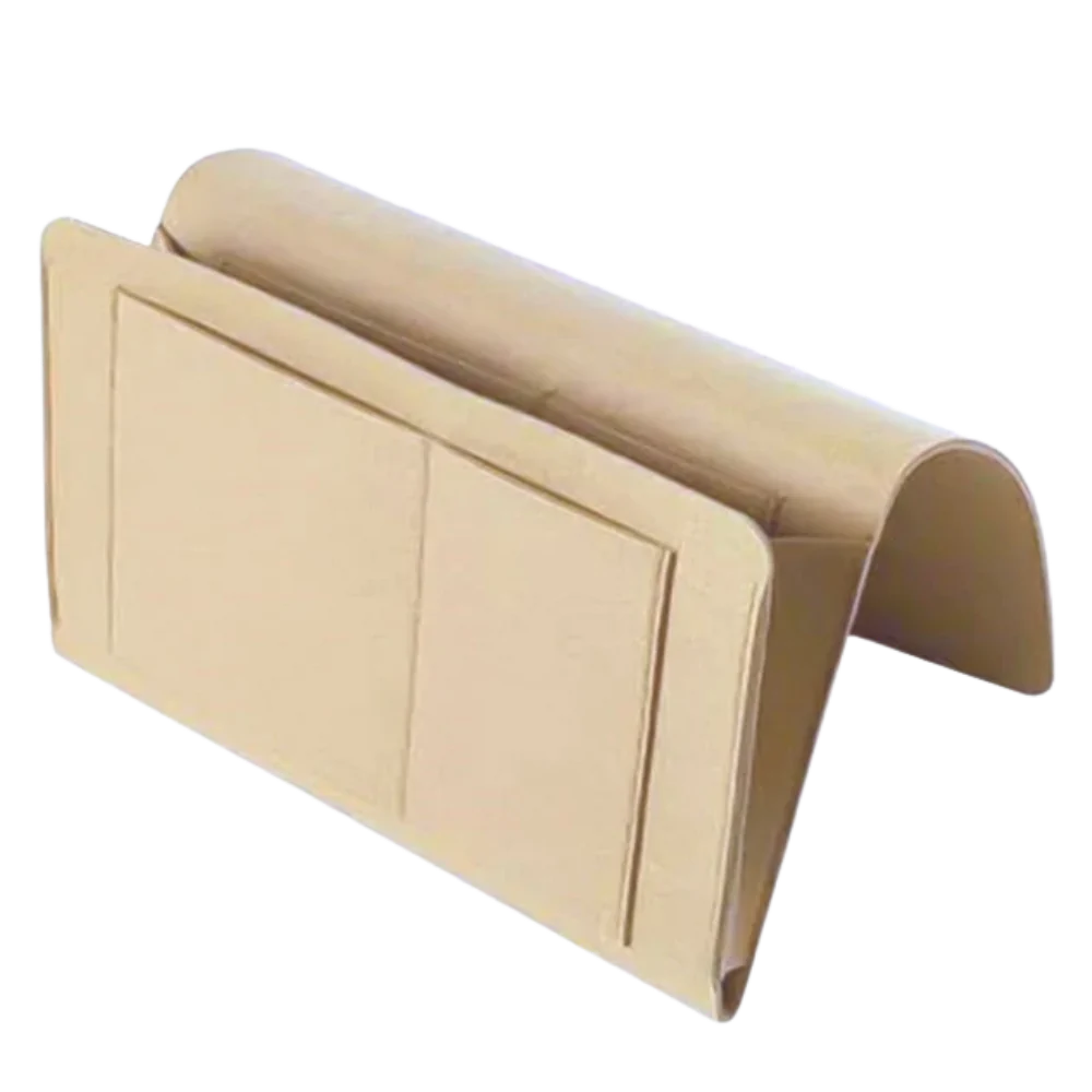 Organiseringslomme til sengekanten eller sofaen