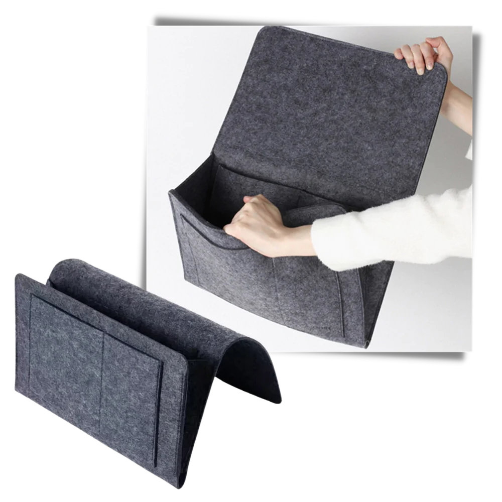 Organiseringslomme til sengekanten eller sofaen - Ozerty