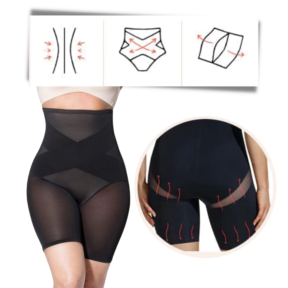 Højtaljet slankende Shapewear - Ozerty