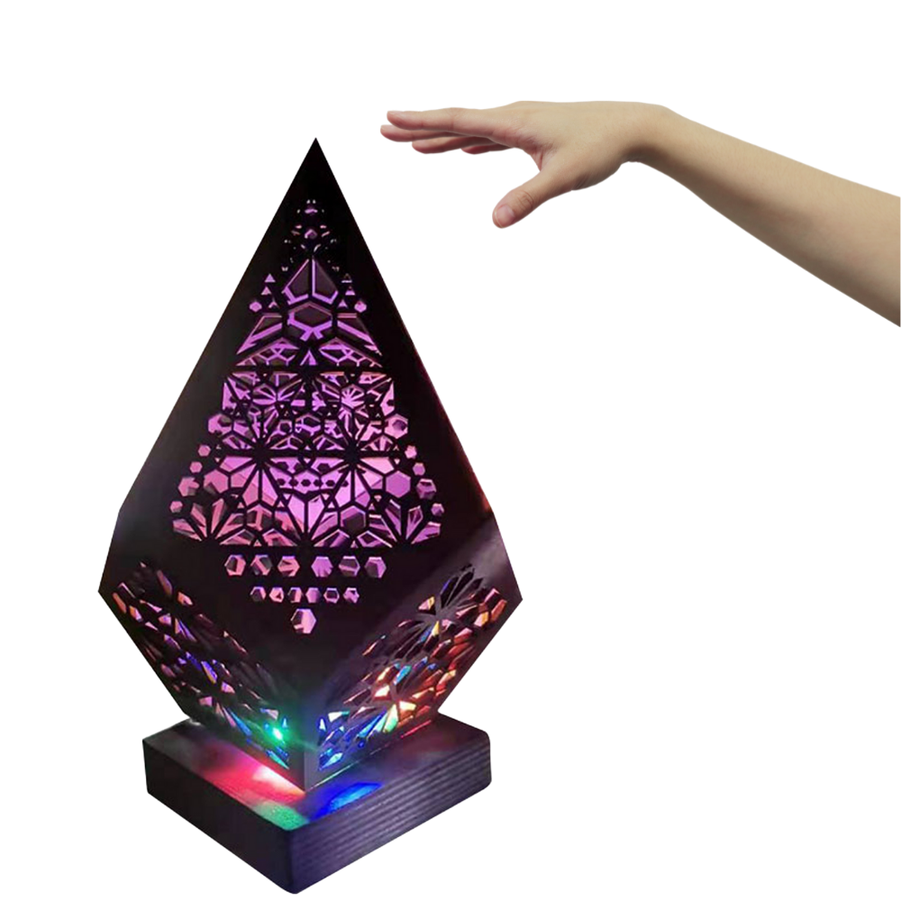 LED-gulvlampe i boheme-stil - Ozerty