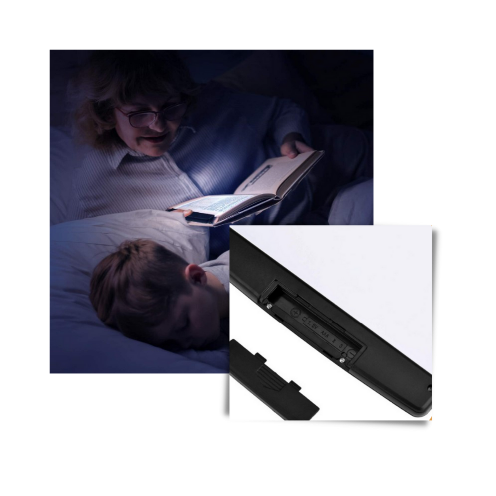 Bærbar LED-læslampe - Ozerty