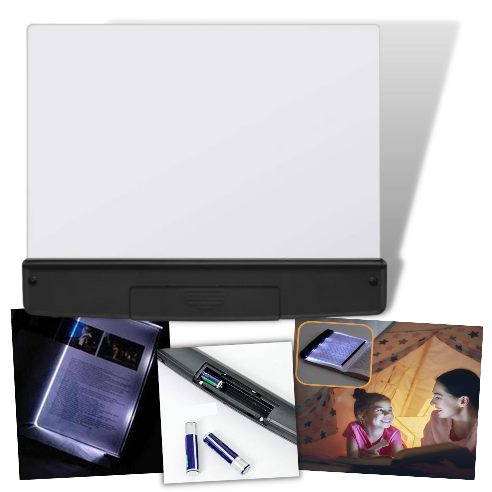 Bærbar LED-læslampe - Ozerty