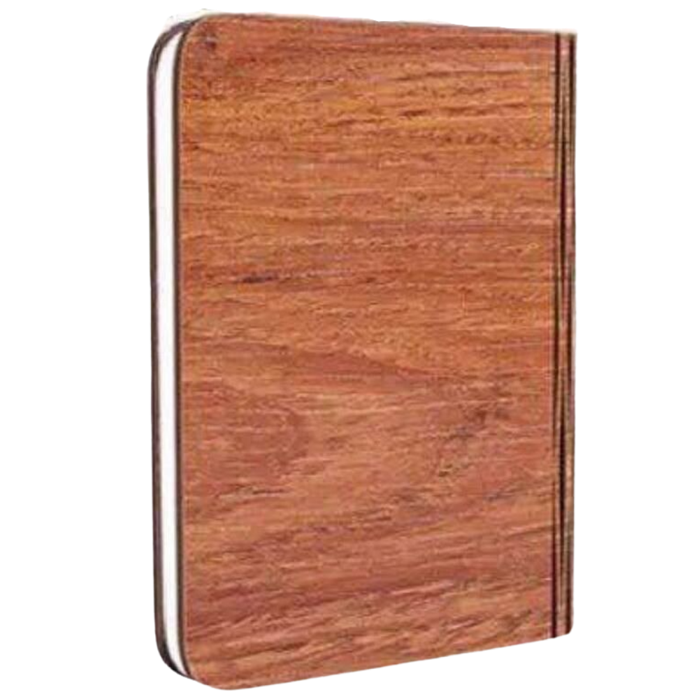 Genopladelig læselampe i træ - Ozerty