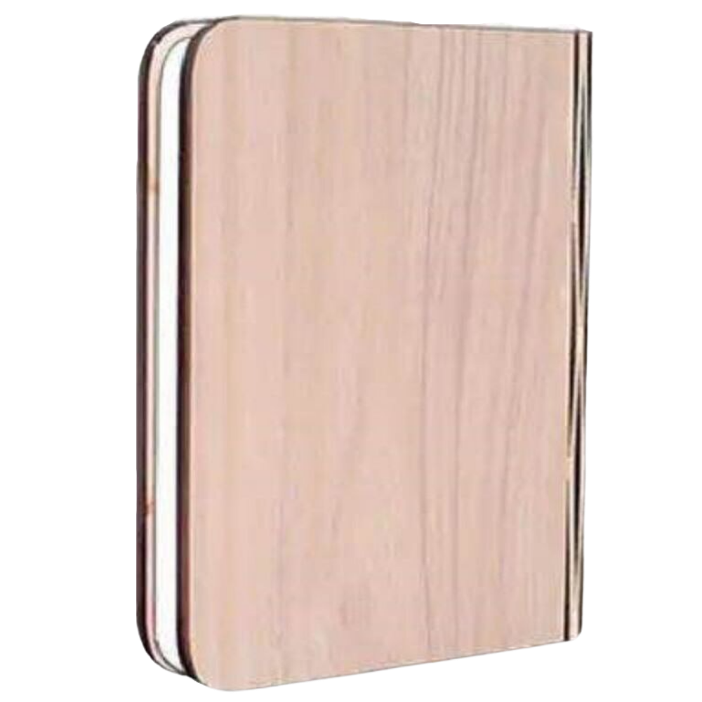 Genopladelig læselampe i træ - Ozerty