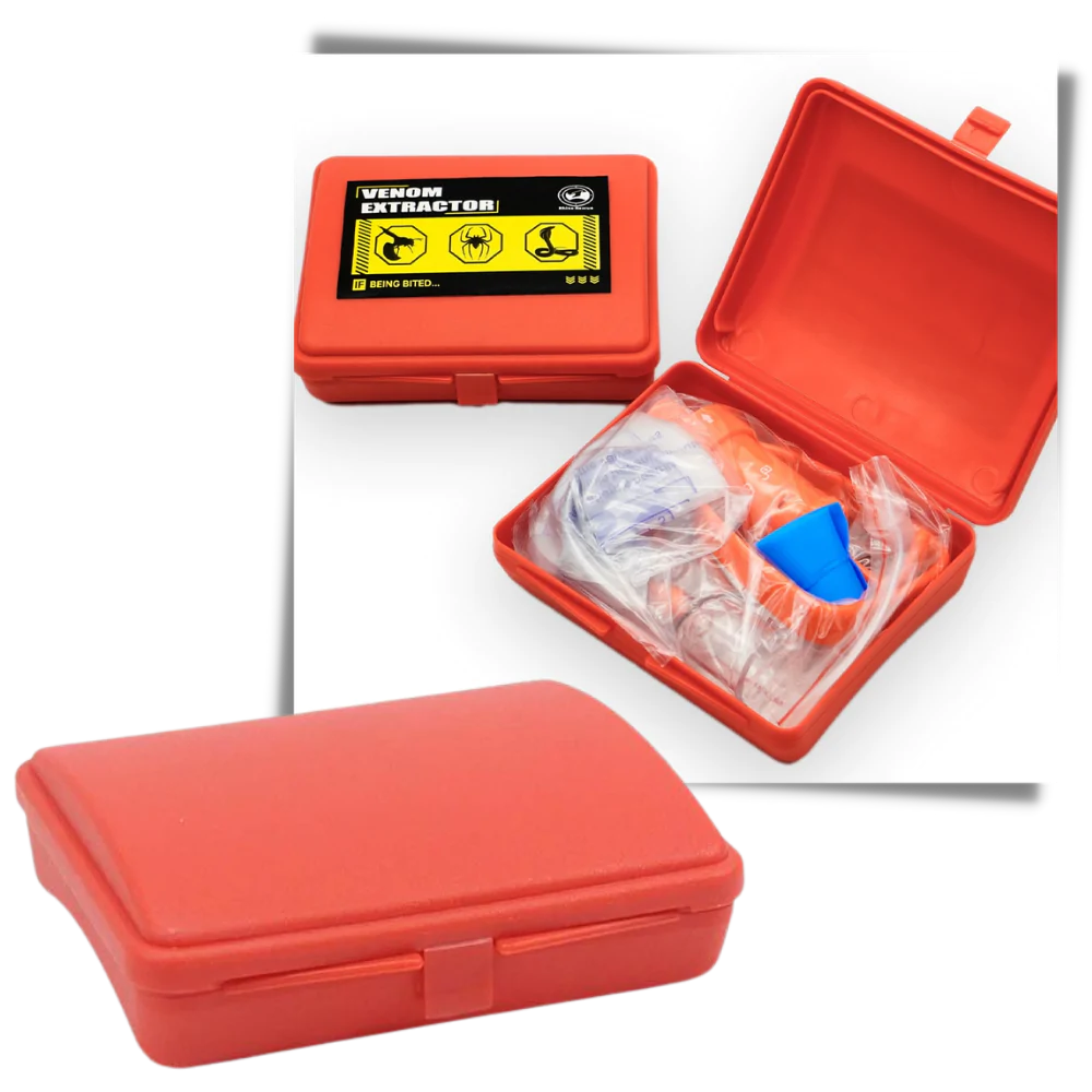 Nødforsyningssæt til udtrækning af gift - Ozerty