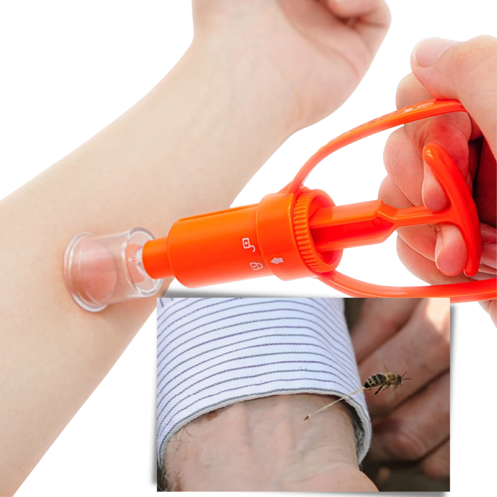 Nødforsyningssæt til udtrækning af gift - Ozerty