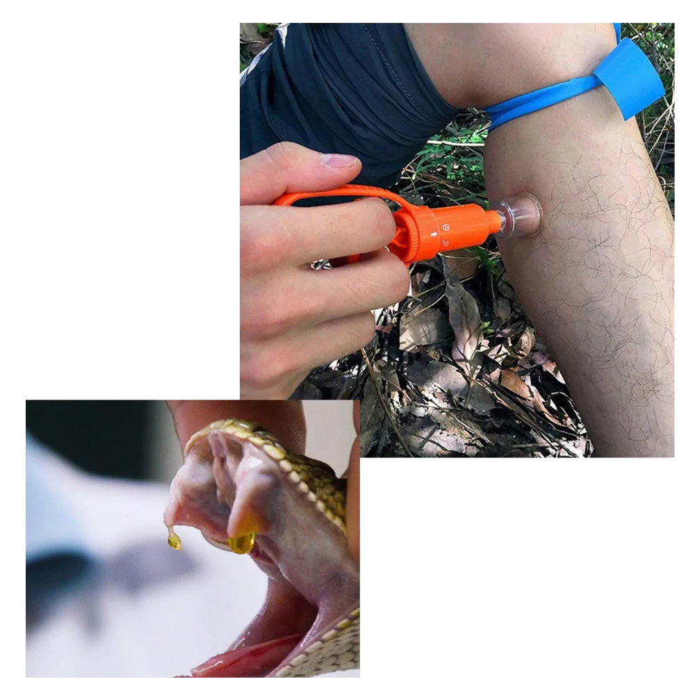 Nødforsyningssæt til udtrækning af gift - Ozerty