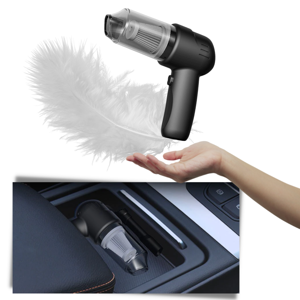 Trådløs håndholdt ministøvsuger - Ozerty