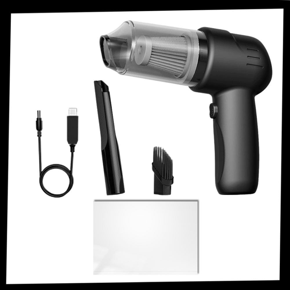 Trådløs håndholdt ministøvsuger - Ozerty