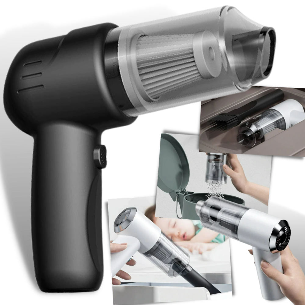 Trådløs håndholdt ministøvsuger - Ozerty