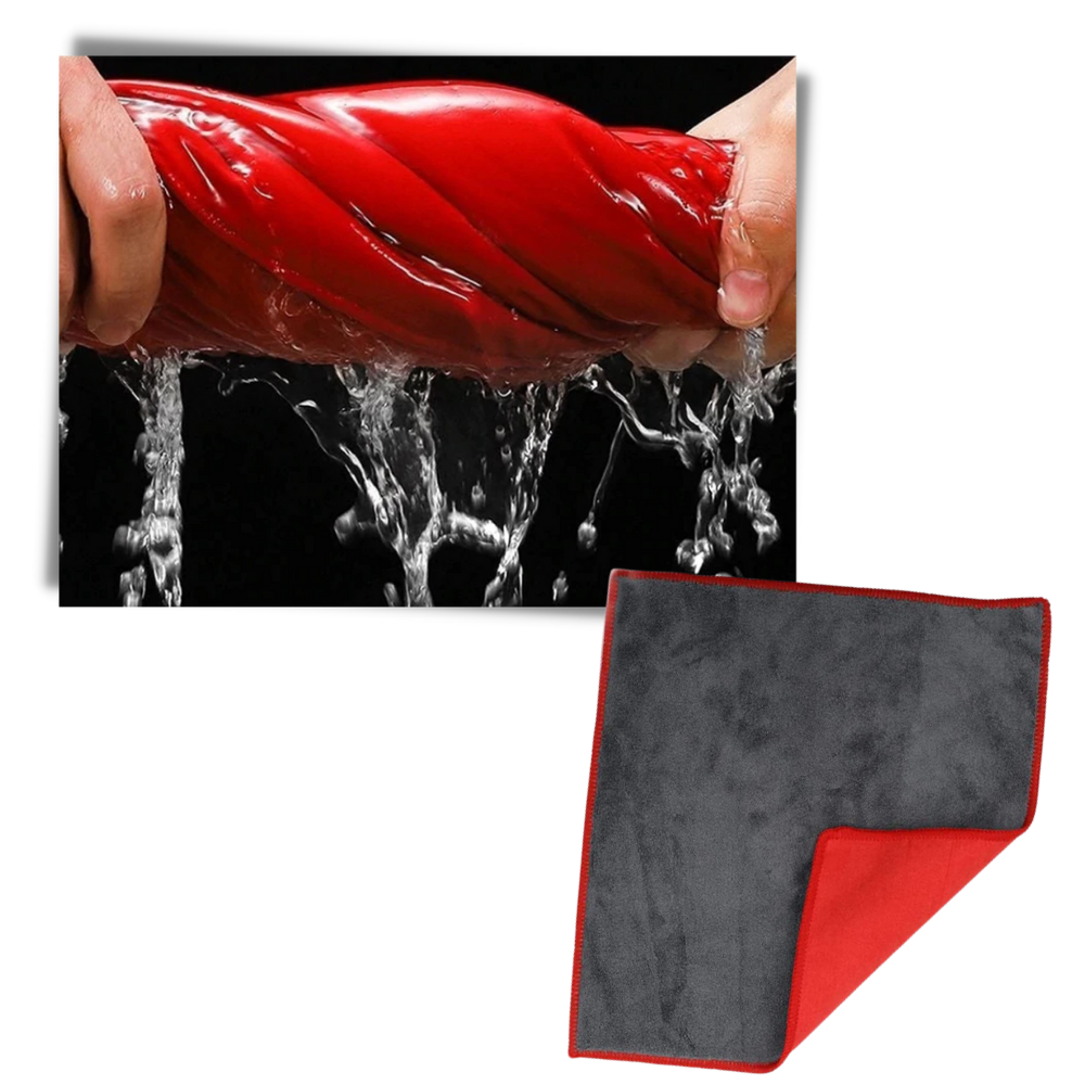 Absorberende rengøringshåndklæde til biler - Ozerty