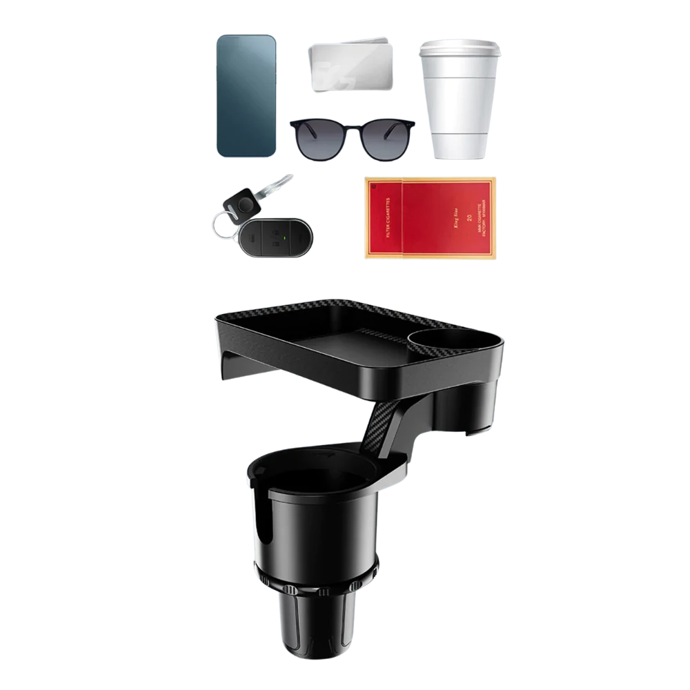 Kopholder og roterende bakke til bilen - Ozerty