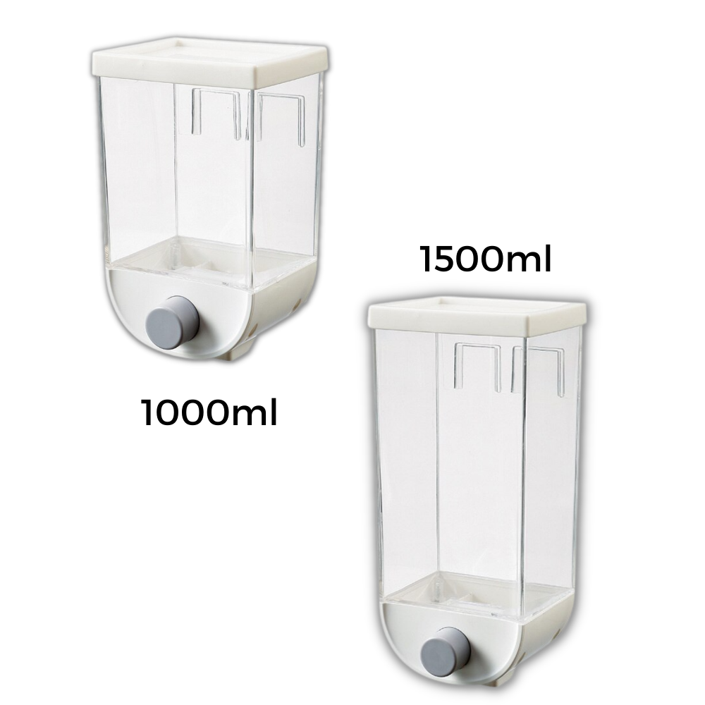 Klæbende vægmonteret korndispenser - Ozerty