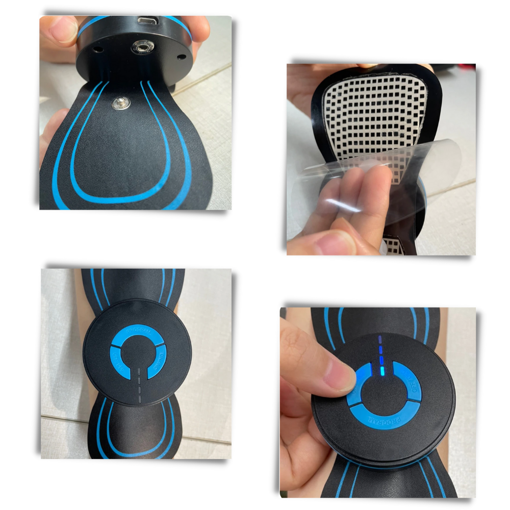 Mini-elektrisk nakkemassager - Ozerty