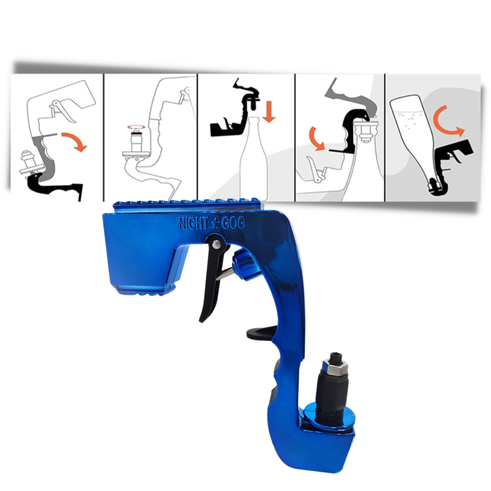 Champagnevin sprøjtepistol - Ozerty