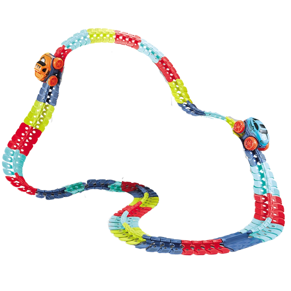 Fleksibel jernbane billegetøj til børn