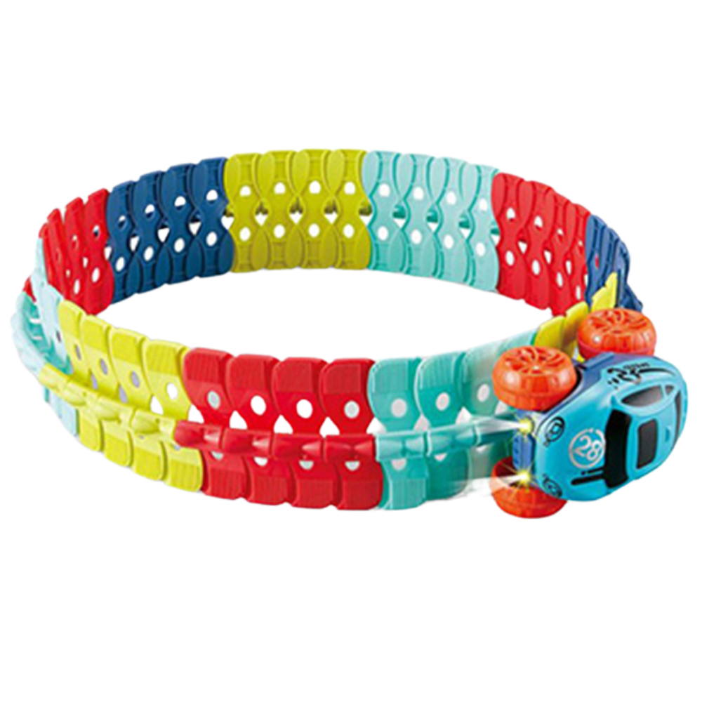 Fleksibel jernbane billegetøj til børn - Ozerty