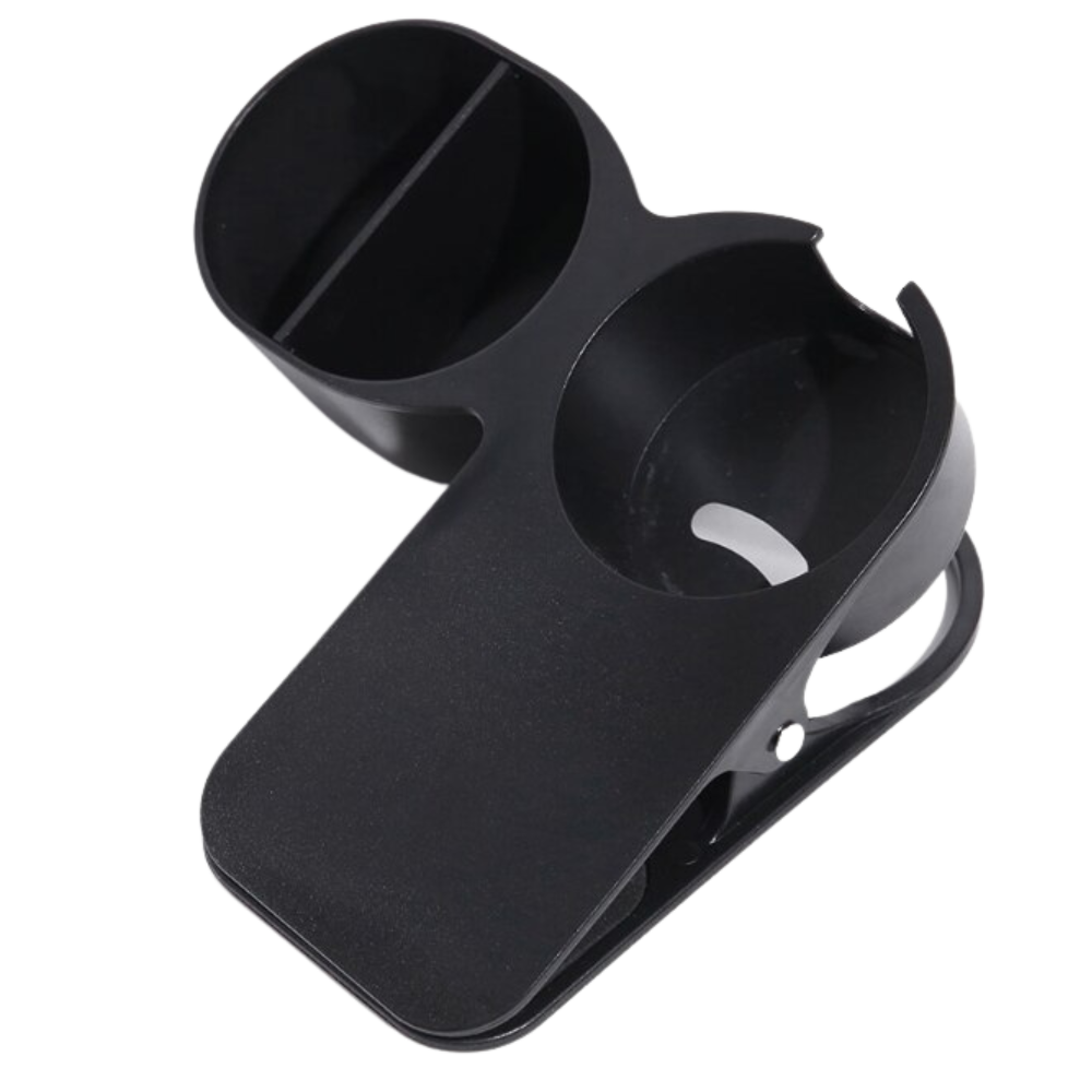 Clip-on dobbelt kopholder - Ozerty