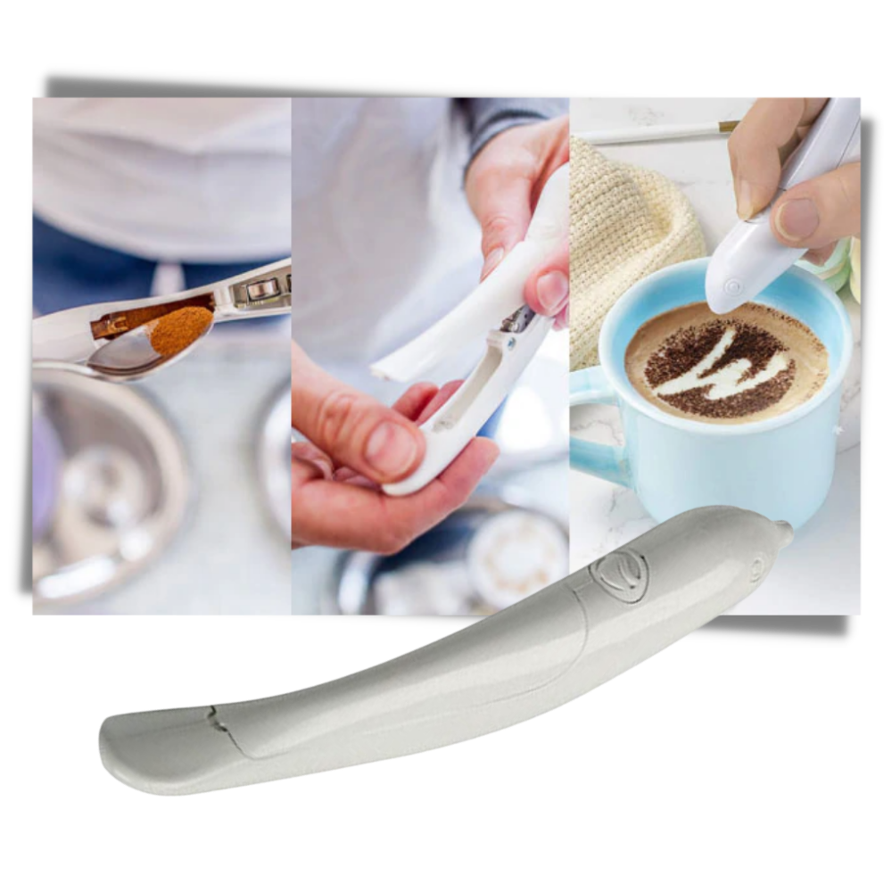 DIY kaffekunst pen - Ozerty