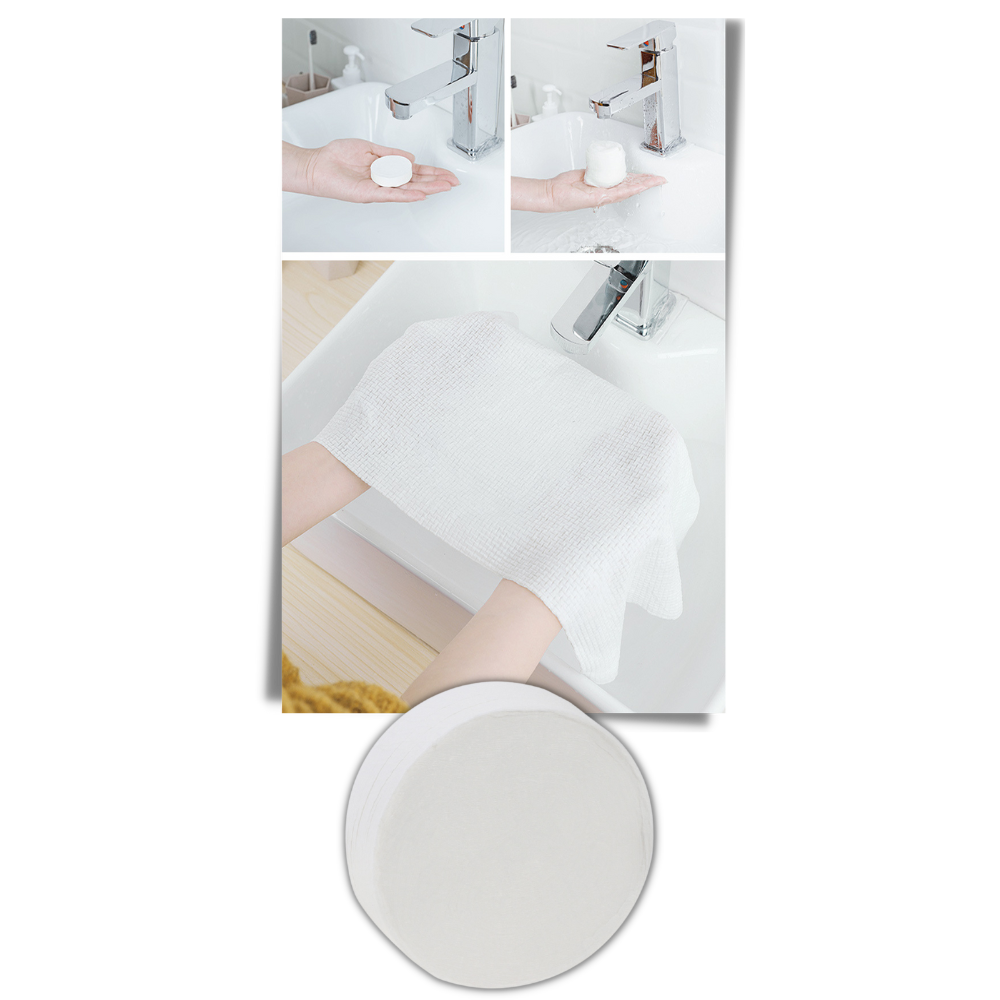 Stort engangshåndklæde til rejsebrug - Ozerty