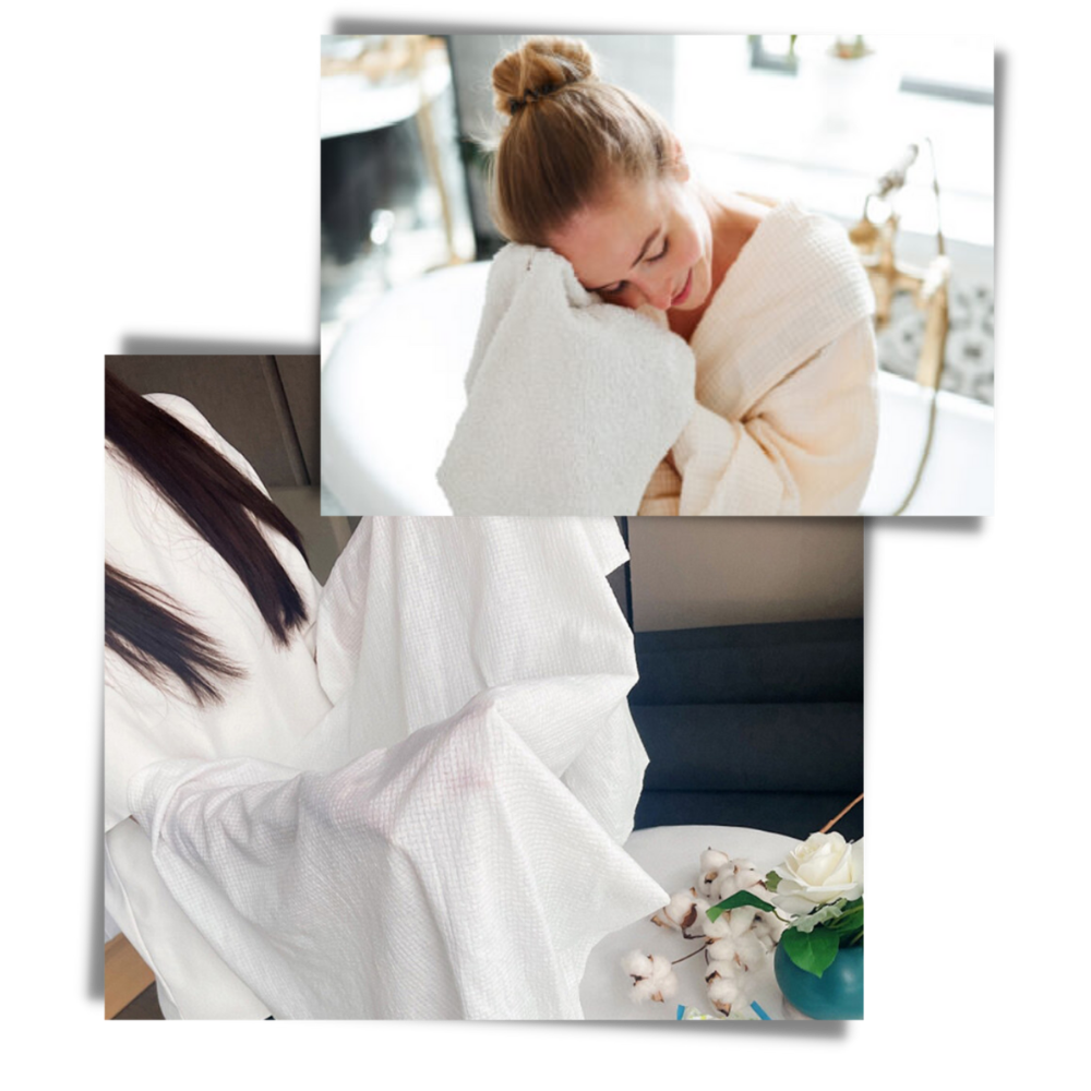 Stort engangshåndklæde til rejsebrug - Ozerty