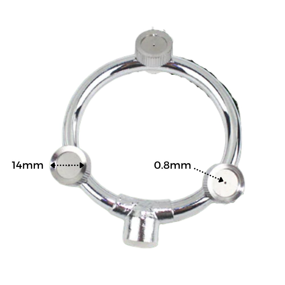 Trehovedet vandingssprøjte til haven - Ozerty