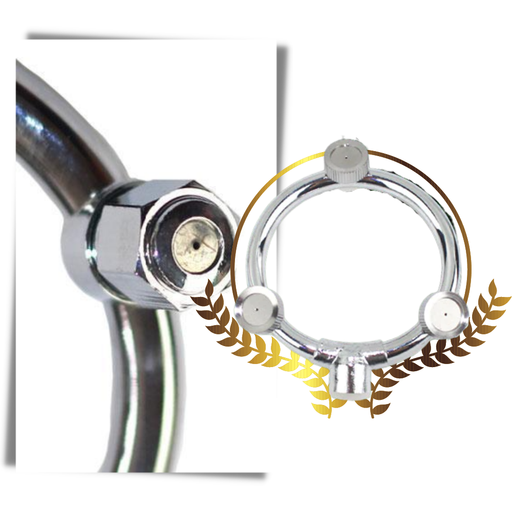 Trehovedet vandingssprøjte til haven - Ozerty