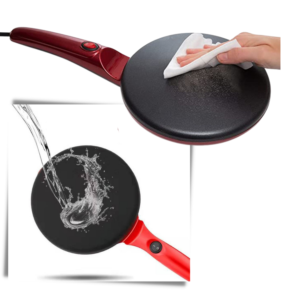 Non-stick elektrisk crepe-jern - Ozerty