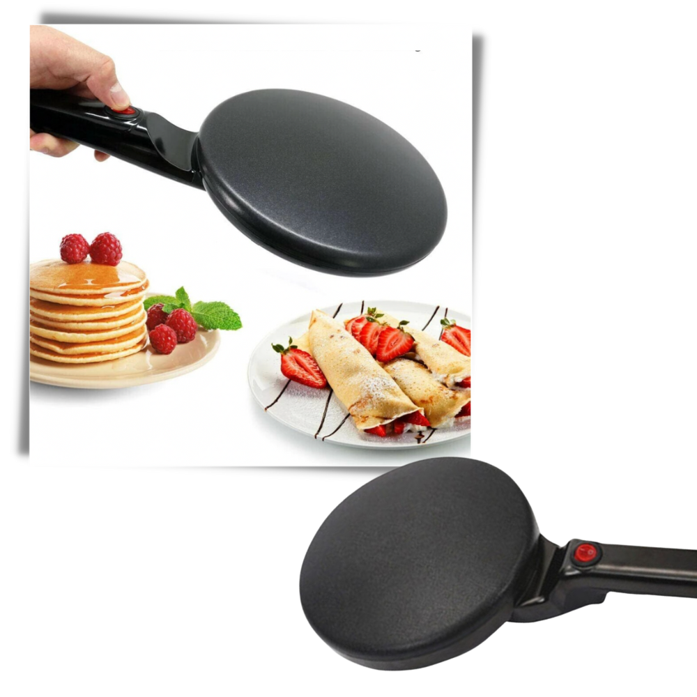 Non-stick elektrisk crepe-jern - Ozerty