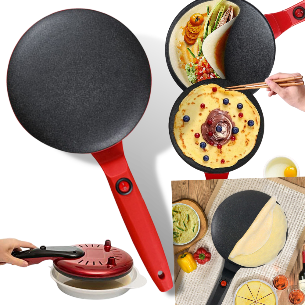 Non-stick elektrisk crepe-jern - Ozerty