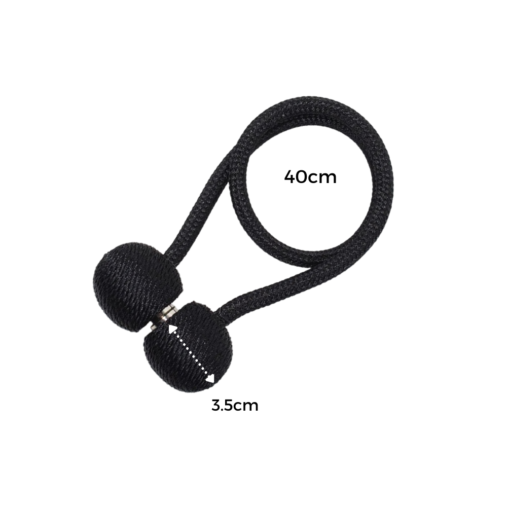 2-Pakke magnetiske gardinspænder - Ozerty