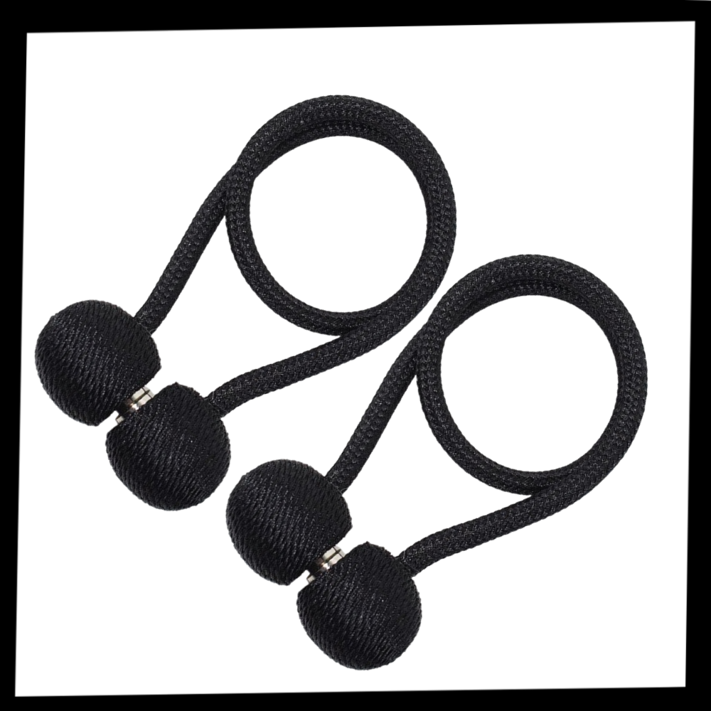 2-Pakke magnetiske gardinspænder - Ozerty