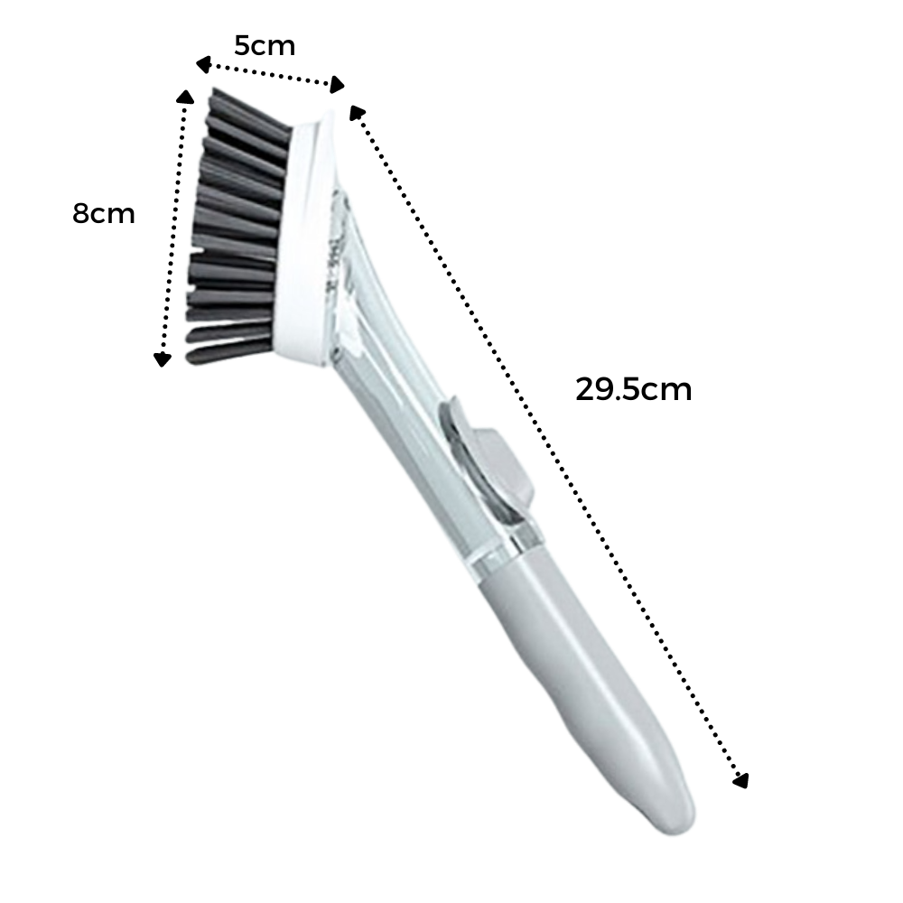 Rengøringsbørste med sæbedispenser - Ozerty