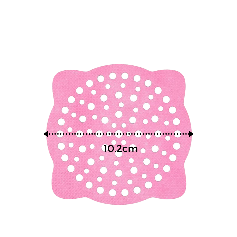 10-pakke klæbende afløbsfiltre til engangsbrug - Ozerty