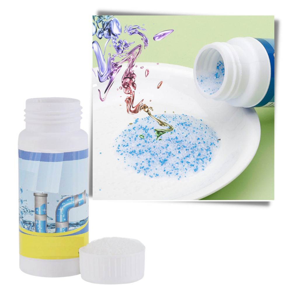 Pulver til rengøring af køkkenvaske og afløb - Ozerty