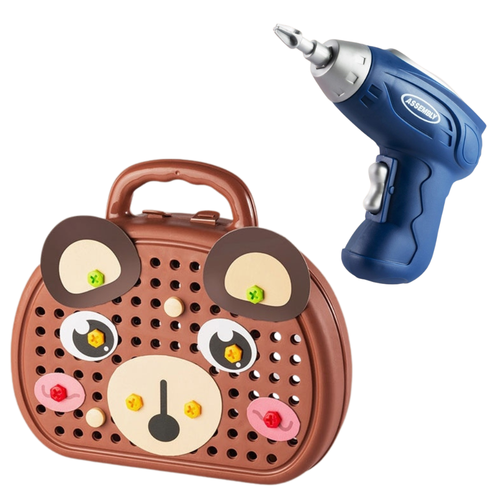 Pædagogisk puslespil legetøj og boresæt - Ozerty