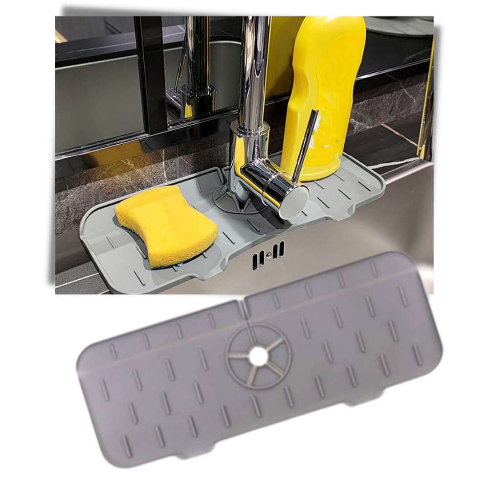 Køkken vandhane plaskbeskytter silikonemåtte - Ozerty