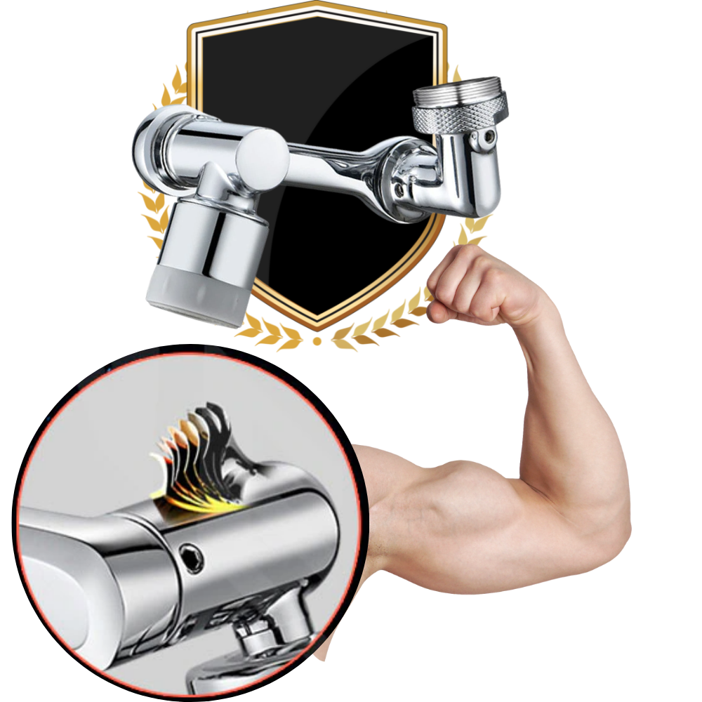Anti-stænk roterende vandhaneforlænger - Ozerty