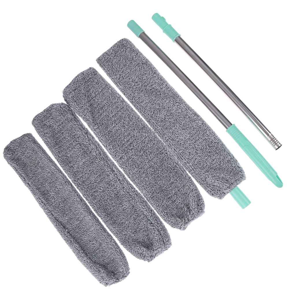 Teleskopisk mikrofiber støvsuger