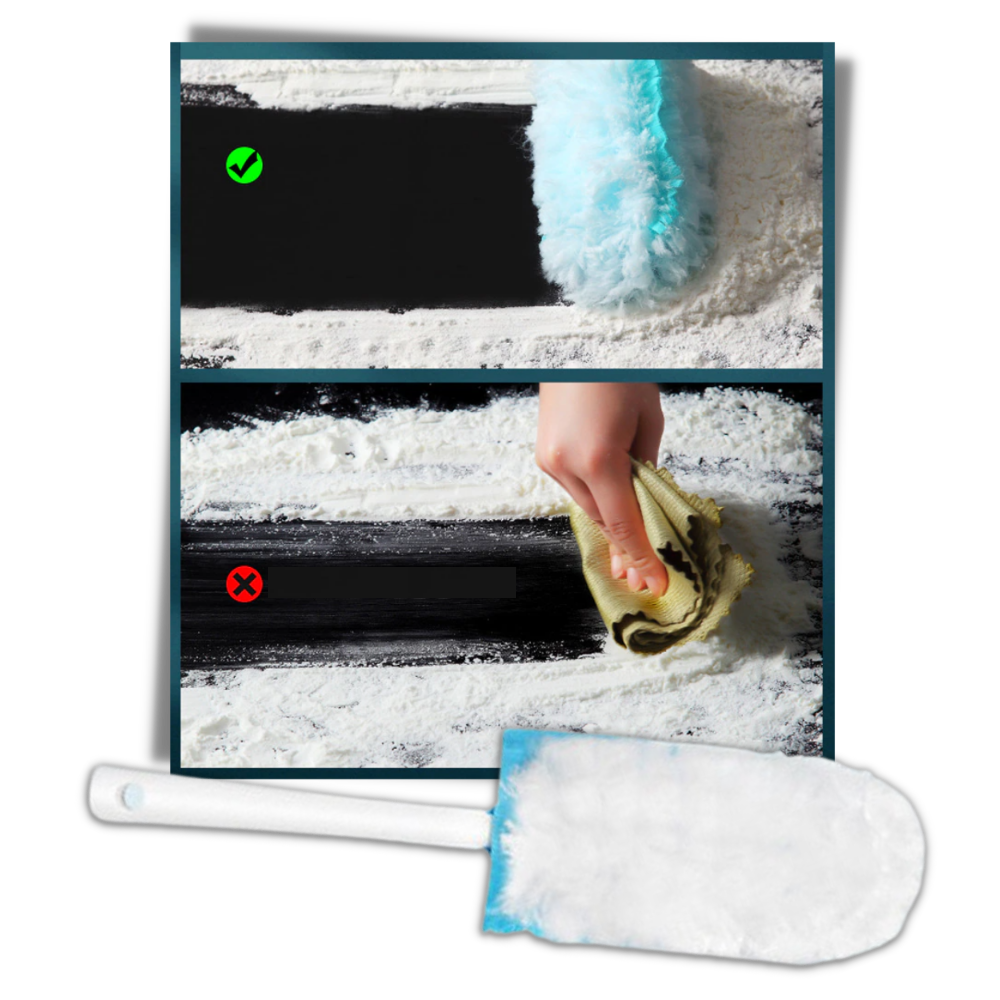 Elektrostatisk overfladestøvsuger til engangsbrug - Ozerty