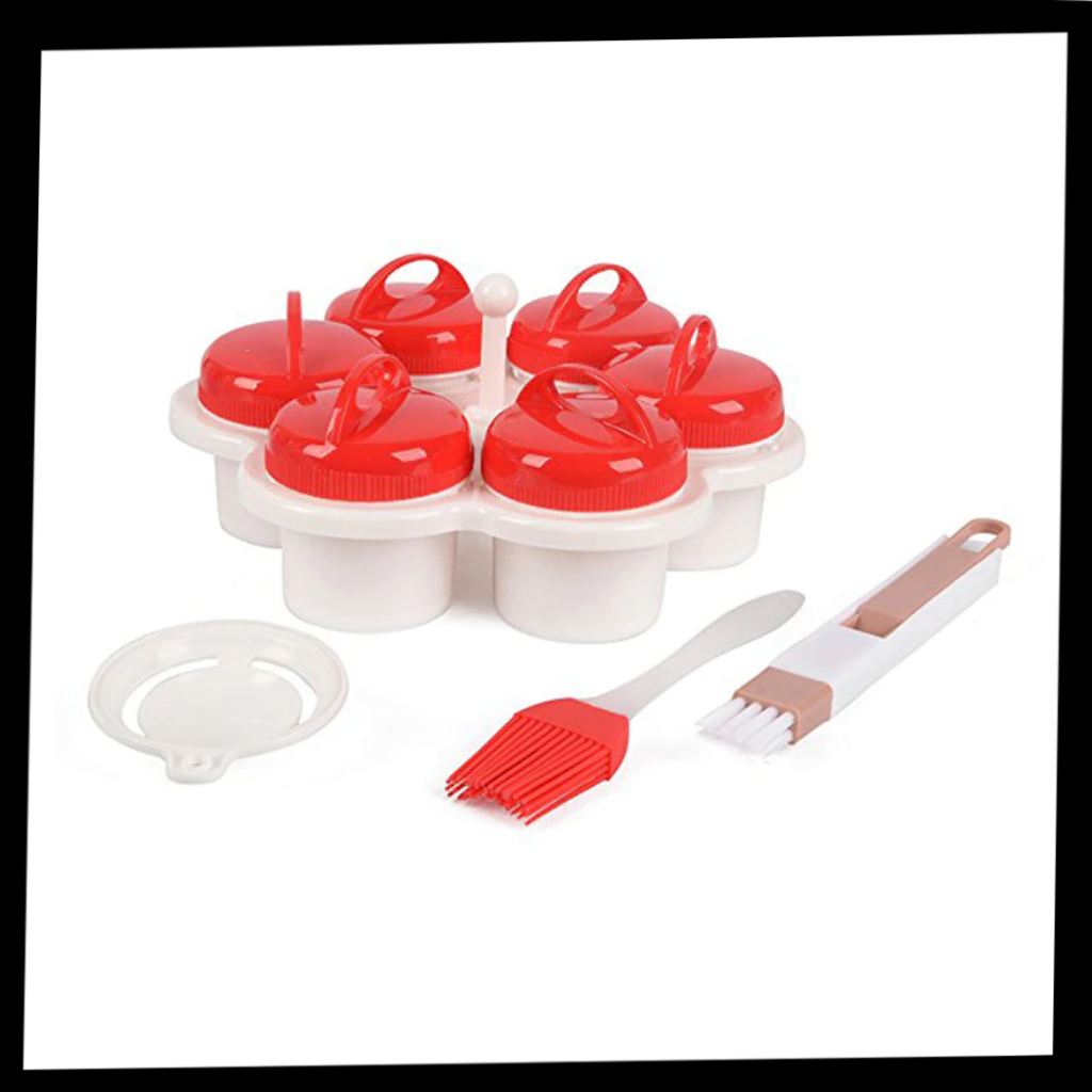 Pakke med 6 æggekogere - Ozerty