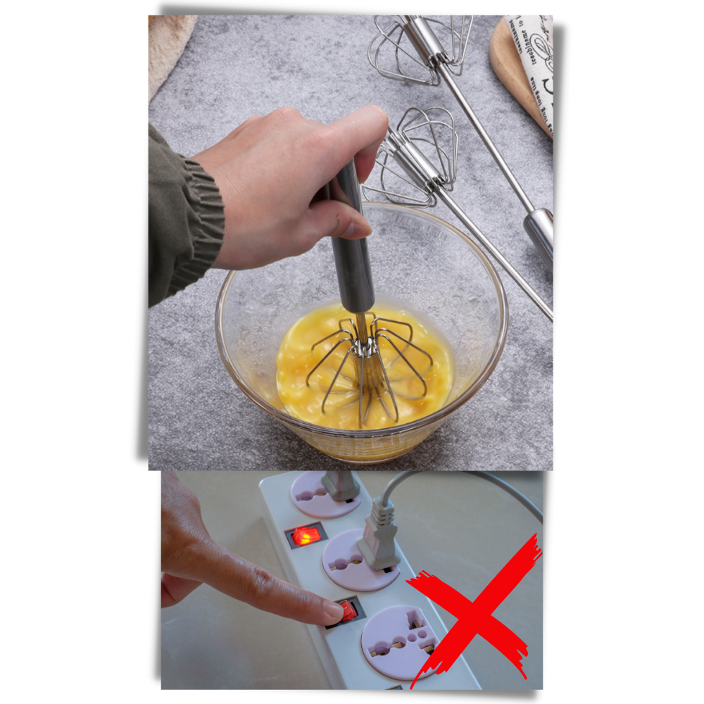 Seimi- automatisk æggepisker - Ozerty