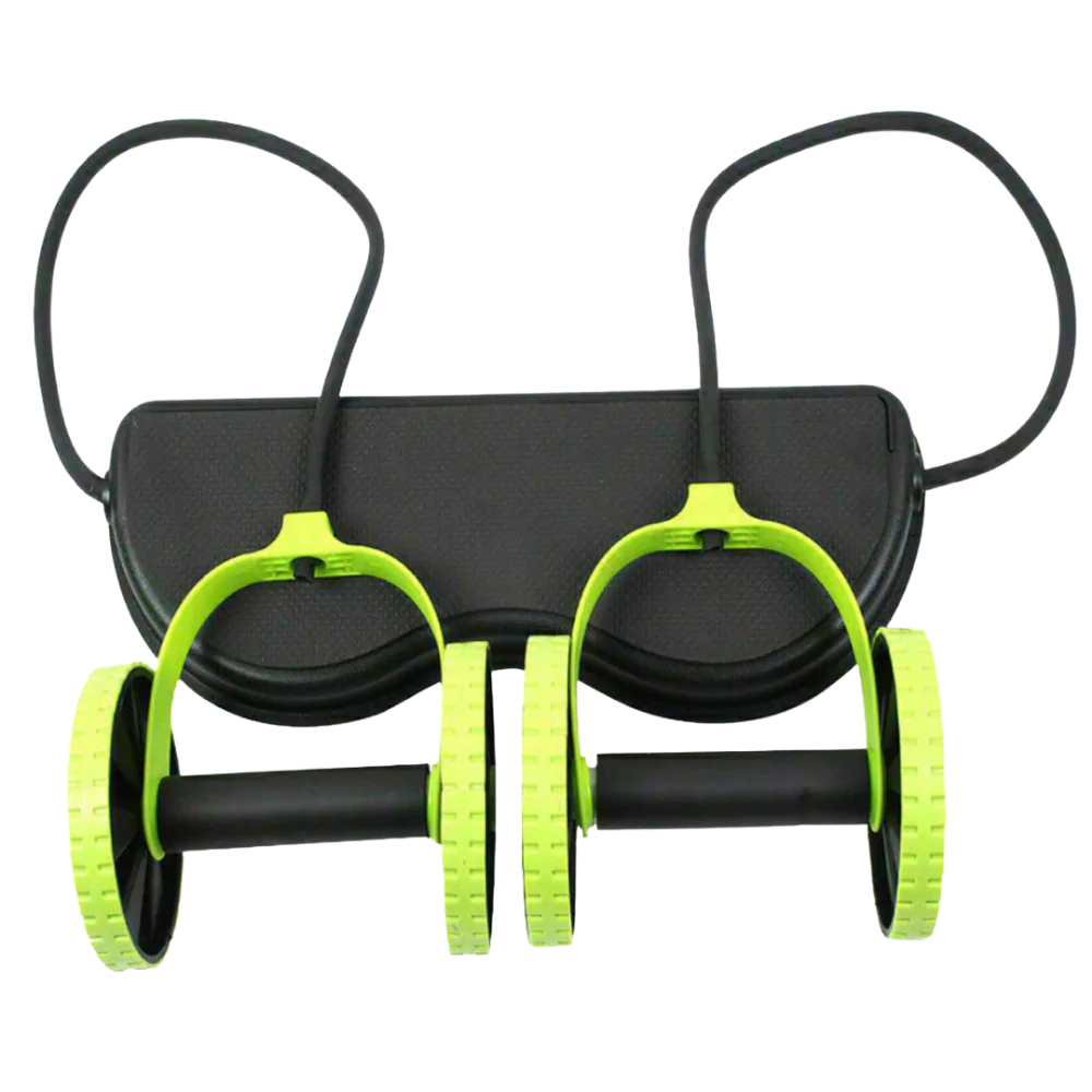 Mavemuskel ruller med modstandsbånd - Ozerty