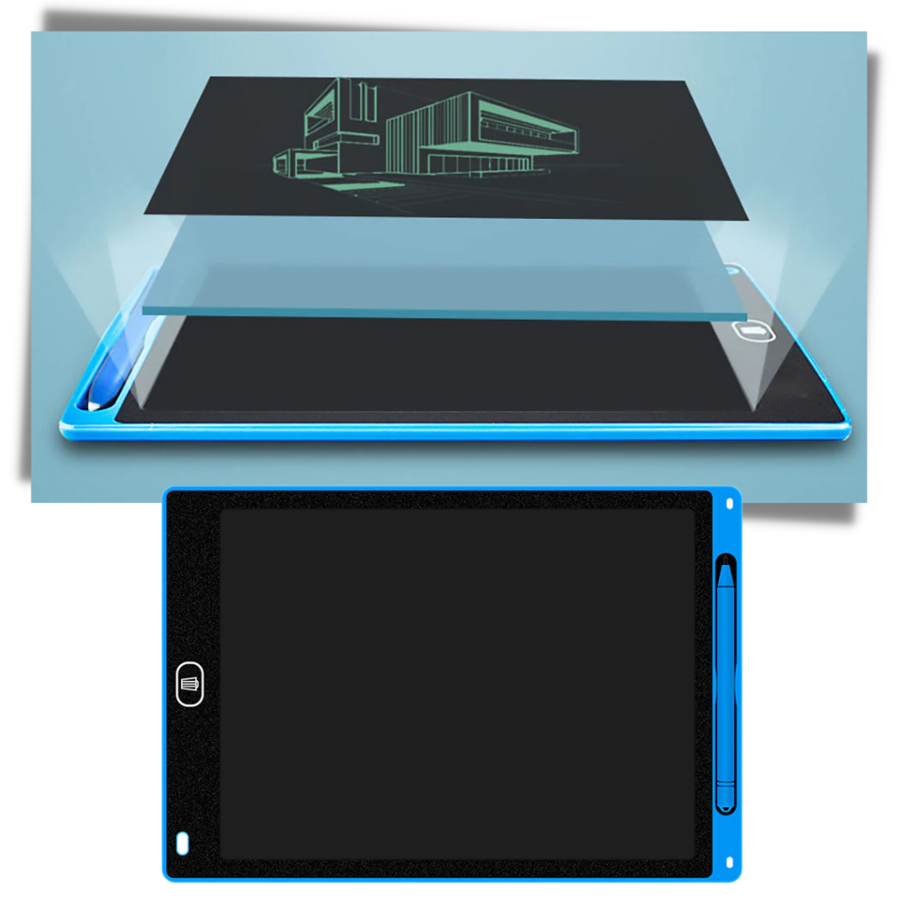 LCD tegnetavle til børn - Ozerty